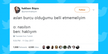 Twitter’da Hangi Burç Olduğunu Belli Etmemeye Çalışsa da Başaramamış 16 Kişi
