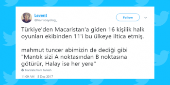 Macaristan’a İltica Eden 11 Kişilik Halk Oyunları Ekibi Hakkında Atılan16 Komik Tweet