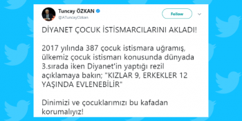 Diyanetin 9 Yaşındaki Kız Çocuğu Evlenebilir Tanımı Sosyal Medyanın Gündeminde