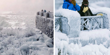 Buz Tutan ve Narnia’yı Anımsatan Niagara Şelalesinden 23 Dondurucu Fotoğraf