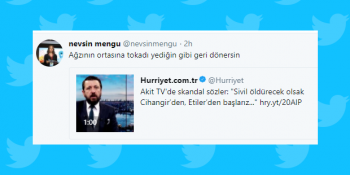 Akit TV’nin “Sivil Öldürecek Olsak Cihangir’den, Etiler’den Başlarız” Sözleri Sosyal Medya Gündeminde