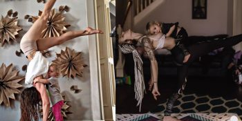 Yoga Yaparken Bebeğini Emziren ve Yoga ile Doğum Sonrası Depresyonu Yenen Carlee Benear