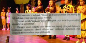 Manisa’da Savaş Karşıtı Olduğu Gerekçesiyle Yasaklanan “Çevreci Afacanlar” Çocuk Oyunu