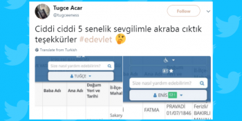 Yeniden Kullanıcılara Açılan E-Devlet Soy Ağacı Sistemi Hakkında Atılmış 16 Komik Tweet