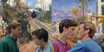 “Call Me By Your Name” Sahneleri ile Monet Tablolarını Birleştiren Romantik Proje