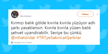 Sakıncalı Şarkılar Listesini Yayınlayan TRT’ye Twitter’dan 16 Manidar Öneri