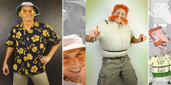 İzlediği Karakterleri Üzerine Geçiren Kostümlü Adamın 17 Farklı Yüzü