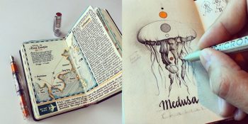 İstifa Edip Seyahat Ederken Not Defterlerini Sanata Dönüştüren Jose Naranja