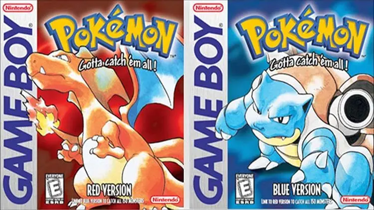 En Çok Satan 10 Oyun Pokeman Red and Blue