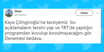 ‘Ülkede Baskı Yok’ Diyen Kaya Çilingiroğlu Yorumlarıyla Sosyal Medyanın Gündeminde