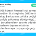 Ekonomik Krize Geliş Sürecimizi Anlatan Çözümleriyle Birlikte Yararlı Bir Flood