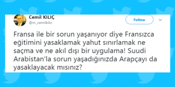 Fransa’ya Tepki Olarak Fransızca Bölümünü Kapatan YÖK Sosyal Medya Gündeminde