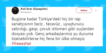 Şarkıları Uyuşturucuya Özendiyor Gerekçesiyle Tutuklanan Ezhel Türkiye Gündeminde; #FreeEzhel