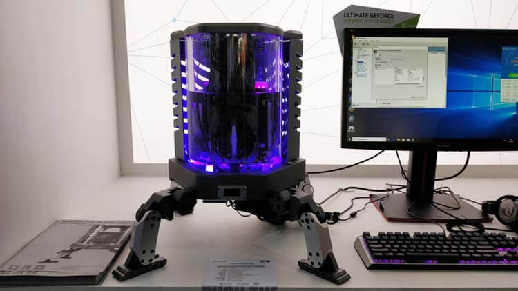 ilginç bilgisayar kasaları zotac immersion cooling prototype