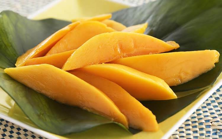 meyve şeker oranı mango