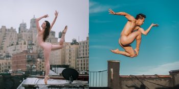 New York Çatılarında Çıplak Balet ve Balerinlerin İnanılmaz Pozlarını Fotoğraflayan Omar Z. Robles
