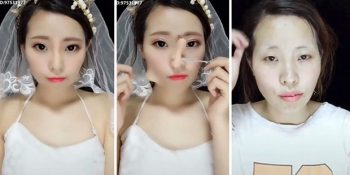 Makyajını Çıkarınca Adeta Bambaşka Bir İnsana Dönüşen 21 Çinli Kadın