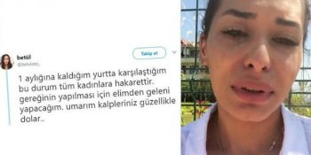 Kaldığı KYK Yurdunda Şort Giydiği İçin İfadesi Alınan Betül Ceylan