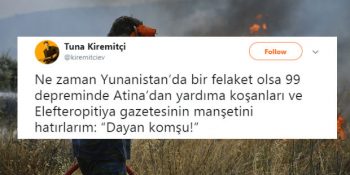 99 Marmara Depremi’nde Yardımımıza Uzanan Vefalı Bir El; “Dayan Komşu”