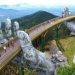 Fantastik Filmlerden Fırlamış Havası Veren Vietnam’daki Golden Bridge