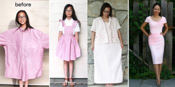 Tasarruf İçin Eski Kıyafetleri Yepyeni Giysilere Dönüştüren Annenin Muhteşem Tasarımları