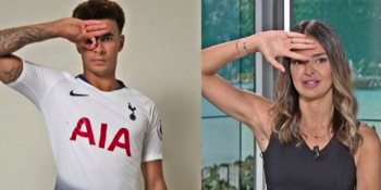 Dele Alli’nin Zihin Karıştıran Gol Sevincini Yapmaya Çalışan Nazlı Canyurt ile Eğlenceli Diyaloğu