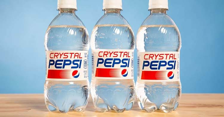 Pepsi hakkında ilginç bilgiler - Crystal Pepsi başarısız oldu