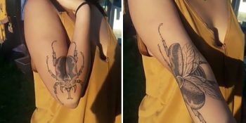 Büyük Resmi Görmek İçin Kolu Bacağı Bükmeniz Gereken 8 Dahiyane Dövme