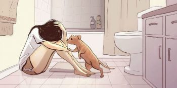 Yalnız Kadınların En İyi Dostlarının Köpekler Olabileceğini Kanıtlayan Sanatçıdan 34 Sevimli İllüstrasyon