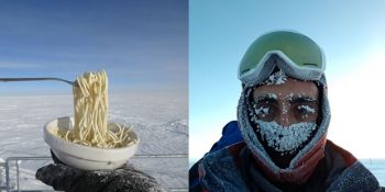 Antartika’da -70 Derecede Yemeklerin Ne Hale Geldiğini Gösteren 12 Fotoğraf