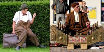 Boyacı Hüseyin İsmiyle Sokak Tiyatrosu Yapan Hollandalı Sanatçı Frans Custers