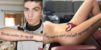 Keşke Dövme Yaptırmadan İngilizce Bilen Birine Danışsaydı Diyeceğiniz 12 Talihsiz İnsan