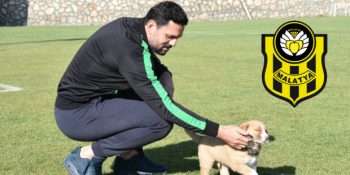 Sahiplenildiği Günden Beri Kulübe Şans Getiren Yeni Malatyaspor’un Maskotu Sevimli Köpek “Cesur”