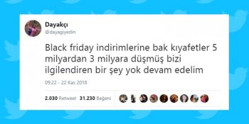 Mağazalarda İzdiham Yaratan Black Friday İçin Atılmış 24 Komik Tweet