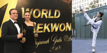 Dünya Tekvando Federasyonu Tarafından Yılın Kadın Sporcusu Seçilen Gururumuz İrem Yaman