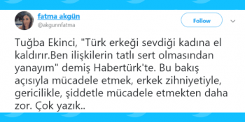 Tuğba Ekinci’nin “Türk Erkeği Sevdiği Kadına El Kaldırır” Sözleri Sosyal Medya Gündeminde