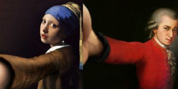 Dünyadaki En Ünlü Portrelerin Yüzleri Selfie’yi Keşfetseydi Ne Olurdu?