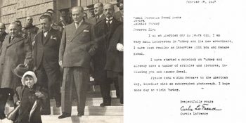 Amerikalı Bir Çocuk Tarafından Atatürk’e Yazılan Mektup ve Atatürk’ün Cevabı