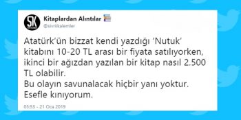 Yılmaz Özdil’in 2500 TL’ye Satılacak Atatürk Kitabına Gelen Sosyal Medya Tepkileri