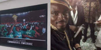 Aldığı Evin Duvarına “Yaşayan Efsane” Yazdırıp Açılış Töreni Düzenleyen Emmanuel Emenike