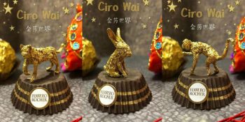 Ferrero Rocher Ambalajından Yapıldığına İnanamayacağınız 28 Küçük Heykel