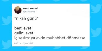 “Nikah Günü” Başlığıyla Atılmış Birbirinden Eğlenceli 24 Komik Tweet