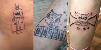 Çizimi Kötü Olduğu Halde Kapısında Kuyruk Olan Dövmecinin Yaptığı 25 Dövme