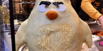 Beyoğlu’nda Tebessüm Ettiren Tereyağı Sanatı