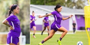 5,5 Aylık Hamile Olup Antrenmanlara Katılan Futbolcu Sydney Dwyer’ın Eleştirilere Verdiği Harika Cevap