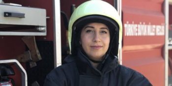 Türkiye Büyük Millet Meclisi’nde Görev Yapan İlk Kadın İtfaiyeci Merve Erbay