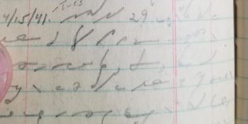 Büyükbabasının 2. Dünya Savaşından Kalma Günlüğünü Okumak İçin Yardım İsteyen Adam