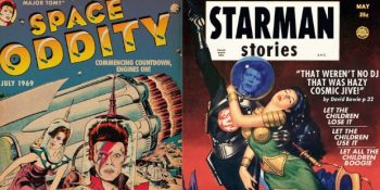 David Bowie Şarkıları’ndan Esinlenerek Tasarlanan Çizgi Roman ve Kitap Kapakları