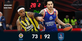 Final Four’da Gurur Gecemizin Galibi Anadolu Efes Oldu! Sosyal Medyadan Harika Mesajlar