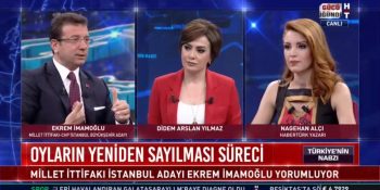 Haber Türk’te Canlı Yayın Konuğu Olan Ekrem İmamoğlu Sosyal Medya Gündeminde